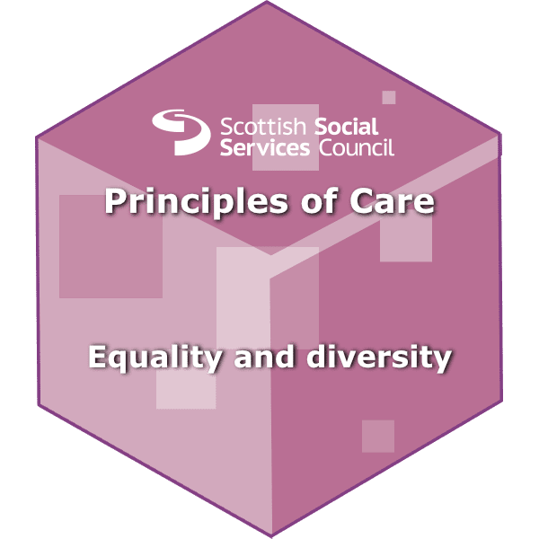 Principles of care: Equality and diversity