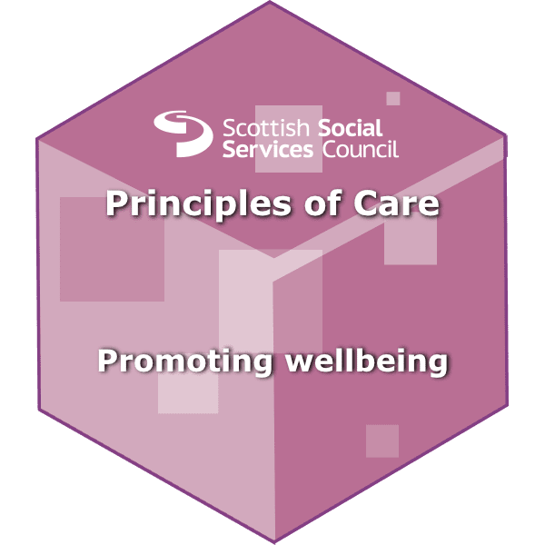 Principles of care: Promoting wellbeing