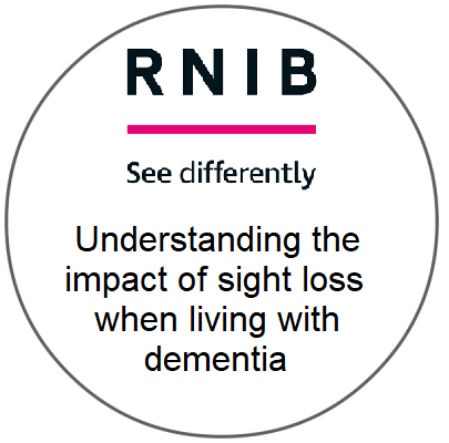 Understanding the impact of sight loss when living with dementia